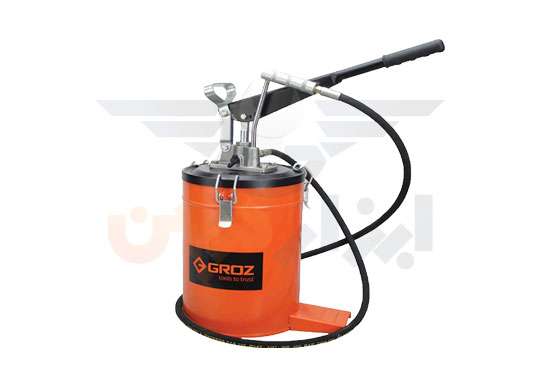 گریس پمپ سطلی 10 کیلویی گروز مدل groz vgp/10a 