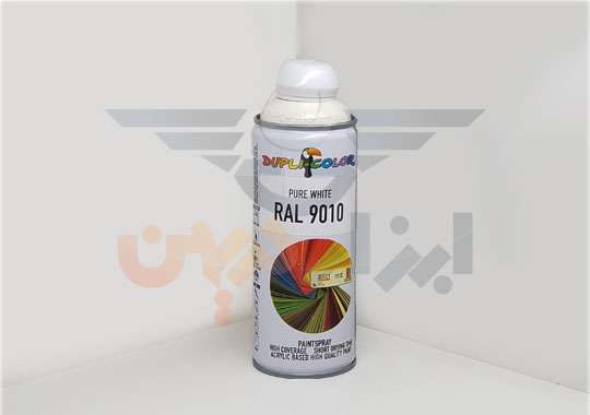 اسپری رنگ 9010 دوپلی کالر با پوشش دهی عالی و قابلیت خشک شدن سریع