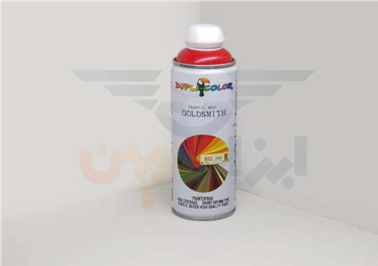 اسپری قرمز گلداسمیت دوپلی کالر علاوه برکار در صنعت زیورالات درکارهای هنری و تزیینی خودرو نیز استفاده می شود