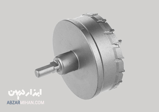 مته گردبر الماسه استیل از دیگر انواع مته گردبر است که از جنس استیل ساخته شده است