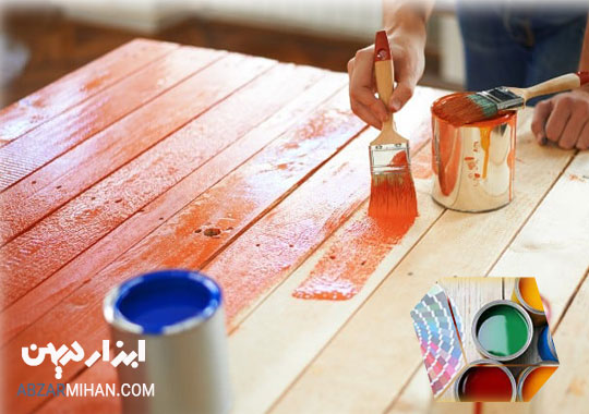 نکات استفاده از رنگ آکریلیک