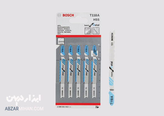 تیغ اره عمود بر آهن بوش اصلی مدل t118a