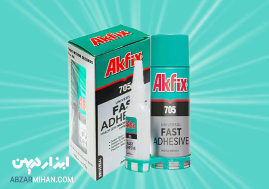 فروش عمده چسب 123 آکفیکس akfix