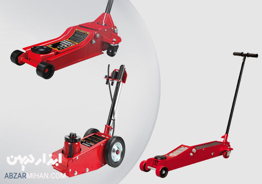 انواع جک های سوسماری برای بلند کردن خودرو جهت تعمیر در تعمیرگاه ها