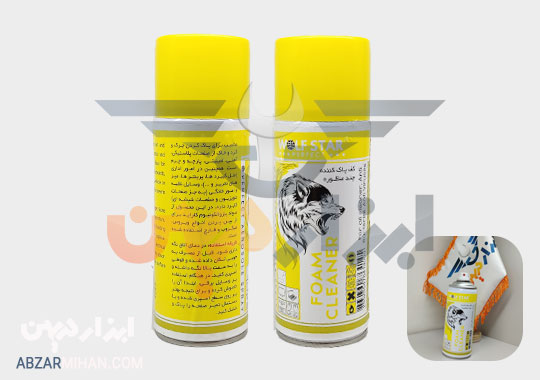 مزایا اسپری فوم کف پاک کننده ولف استار