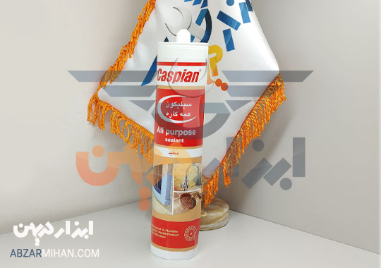 چسب سیلیکون آکواریوم کاسپین سفید بهترین چسب سیلیکون برای درزگیری