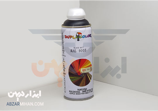 اسپری رنگ مشکی مات دوپلی کالر بهترین اسپری رنگ برای مات کردن سطح
