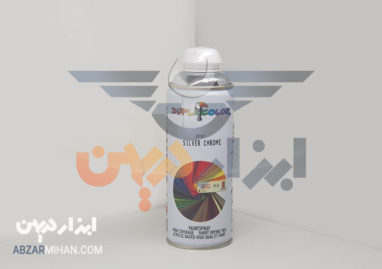 اسپری سیلور کروم دوپلی کالر با قابلیت خشک شدن سریع و پوشش دهی بالا