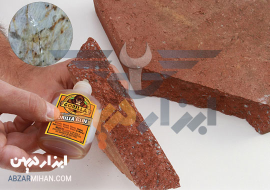 چسب سنگ بهترین چسب برای چسباندن و ترمیم سنگ های شکسته شده