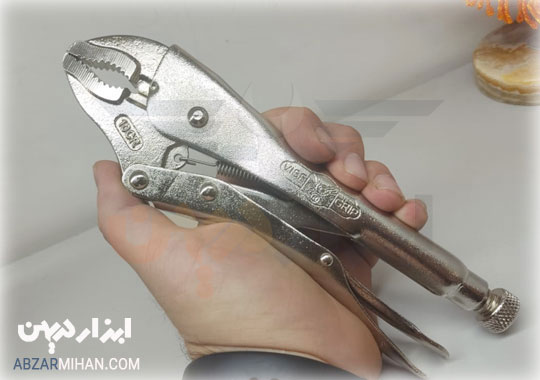 انبر قفلی بهترین ابزار برای نگه داشتن قطعات سنگین و سبک