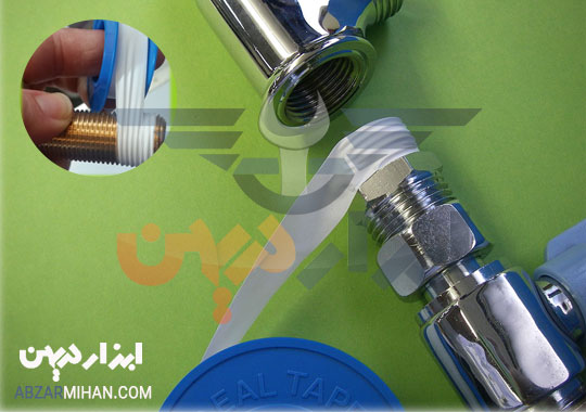 نوار تفلون چیست؟ نوارتفلون بهترین ابزار برای آب بندی شیرآلات