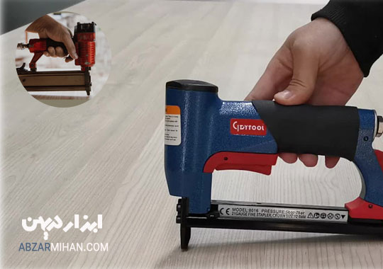 منگنه کوب بادی چیست؟ منگنه کوب بادی سرعت بالاتری برای کوبش منگنه نسبت به منگنه کوب دستی دارند