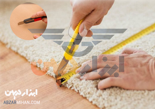 کاتر کاربردی ترین ابزاربرای مصارف خانگی و صنعتی جهت برش موکت ، کاغذ ، چرم می باشد