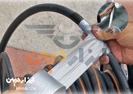 نوار چسب برزنتی چیست؟ چسب برزنتی برای پرکردن درزهای عایق الاستومری لوله ای استفاده می شود