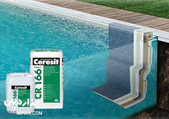 چسب عایق چیست؟ چسب عایق برای آب بندی حوضچه ها و استخرها استفاده میشود