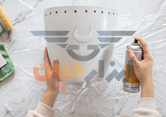 چطور پلاستیک را رنگ کنیم ؟