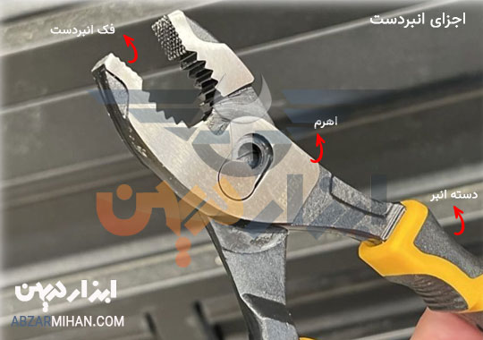 اجزای انبردست و مراحل ساخت انبردست