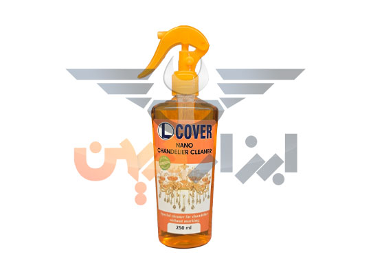 اسپری لوستر پاک کن الکاور lcover اسپری لوستر پاک کن الکاور lcover